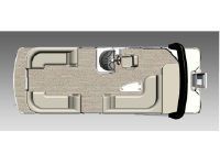 Aqua Patio Pontoon Ap 240 Aft Deck