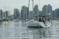 Hunter 44 Deck Salon