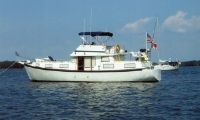 1985 50' Schucker Fiberglass Trawler /Sail Boat Hull