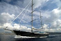 35 M Steel Ken Freivokh Design Motorsailer Ketch