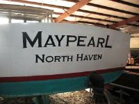 Brown Downeast Lobster Yacht