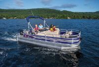 Sun Tracker Fishin' Barge 20 Dlx W/ 75Hp 4Stroke  And Custom T