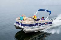 Sun Tracker Party Barge 22 Dlx Xp3 W/ 115Elpt 4Stroke And Cust