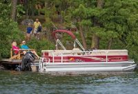 Sun Tracker Party Barge 20 Dlx W/ 60Elpt Bigfoot And Custom Tr