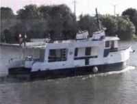 Custom Built 57' X 18' X 6.5' Steel Custom Built Trawler/Liveab