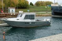 24' Henley Aluminum Cabin Boat With Cuddy
