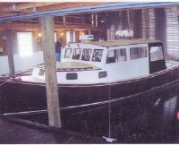 36' X 12' X 3.9' Rowe Built Wood Fishing Charter B /Super Fast/ Speed 34 Knots