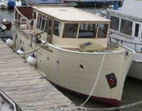 Classic Wooden Motor Yacht