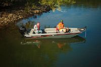 Tracker Panfish 16 W/ 20 El Fourstroke And Trailer