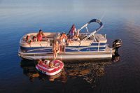 Sun Tracker Party Barge 220 Xp3 W/ 150 L Optimax