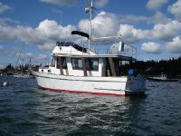 Marine Trader Europa Trawler Flying Bridge With Dual Controls