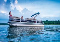 Tracker 22' Party Barge Rf Xp3