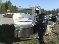 Misty River 16' Misty River/25Hp Etec And Galv Trailer