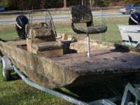 Lowe Roughneck 1860Cc Shadowgrass Camo With 60 Hp Mercu