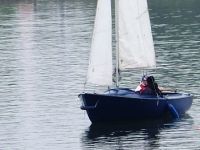 Mooi Polyester Zeilbootje Vaurien Voor 2 Personen