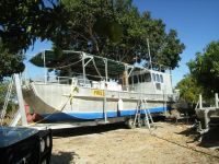 Drop Front Loading Barge