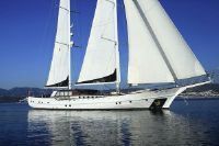 Bodrum Gulet As Laminated Mahogany Schooner