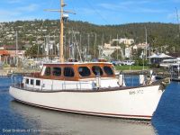 Huon Pine 42 Foot Motor Yacht
