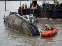 Duntston 92 Salvage Tug Lifting Crane
