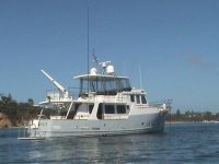 Custom Steel Pilothouse Cruiser.