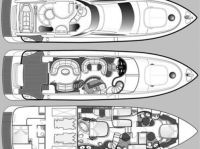 21.2M (69'7&Quot;) Azimut Flybridge Cruiser