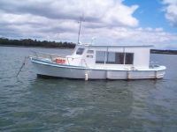 35' Timber Motor Boat