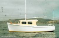 Jock Muir Designed 21' Tasmanian Motorsailer