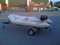 Boot Met Motor En Trailer