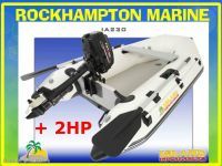 New Brand New 2.3M Island Inflatable Boat + Parsun